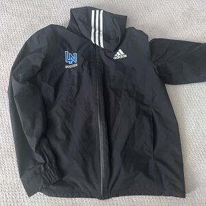 Adidas Black Rain Jacket Size Medium Rain RDY